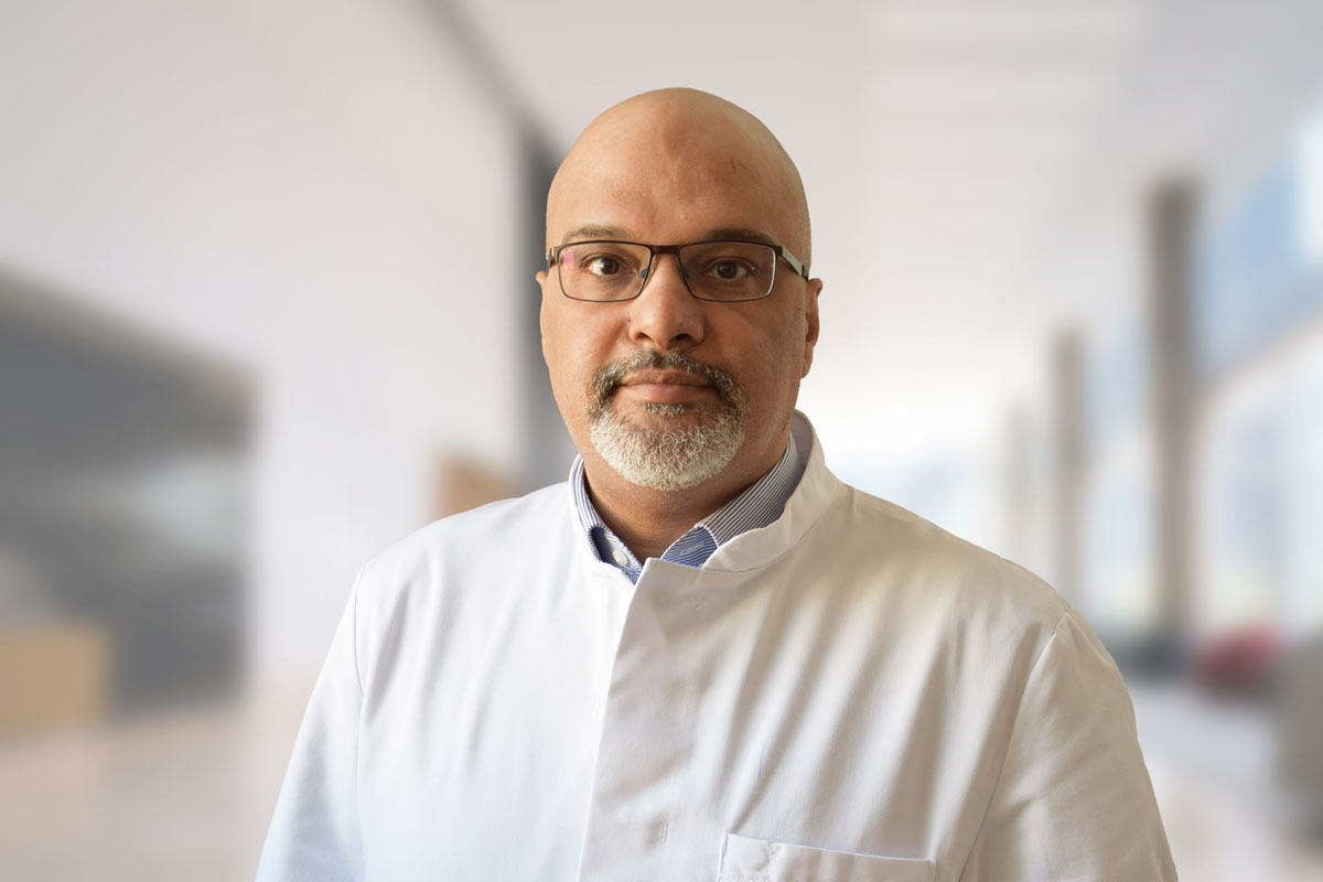 Oberarzt Mohammad Gammal Eldin